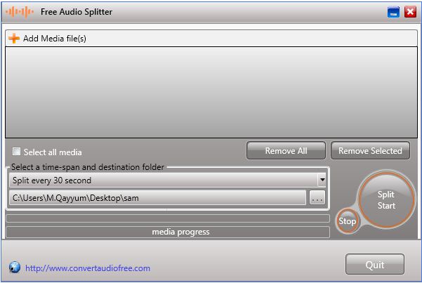 Free Audio Splitter